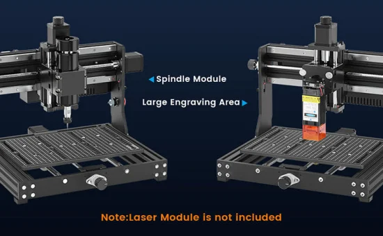 500W 스핀들 3 축 3020 플러스 목재 금속 절단 밀링 CNC 라우터 레이저 조각 기계